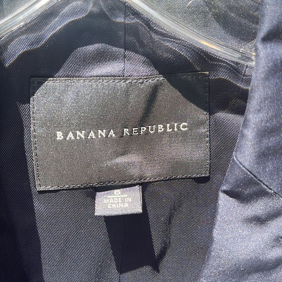 Banana Republic Navy Blazer size 6 - Picture 5 of 6